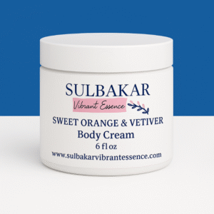 Sweet Orange & Vetiver Body Cream