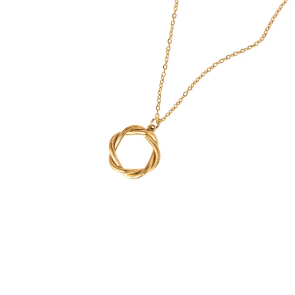 Infinite Braided Necklace - Image 2
