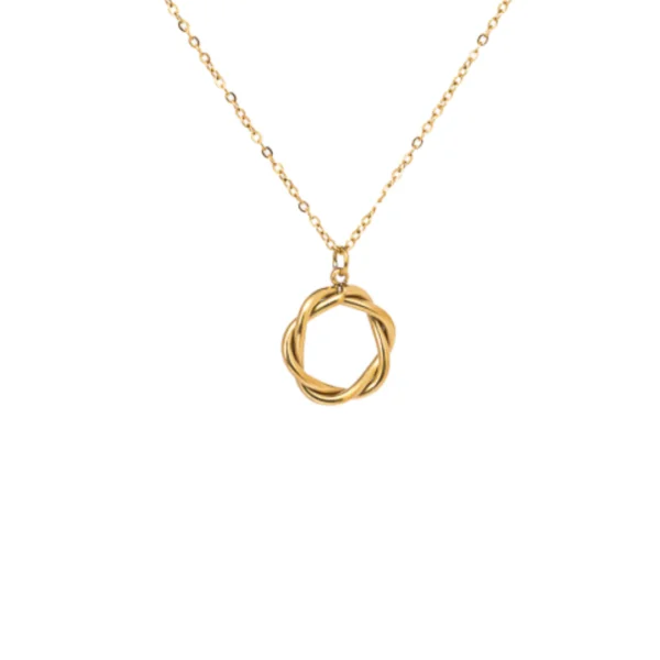 Infinite Braided Necklace