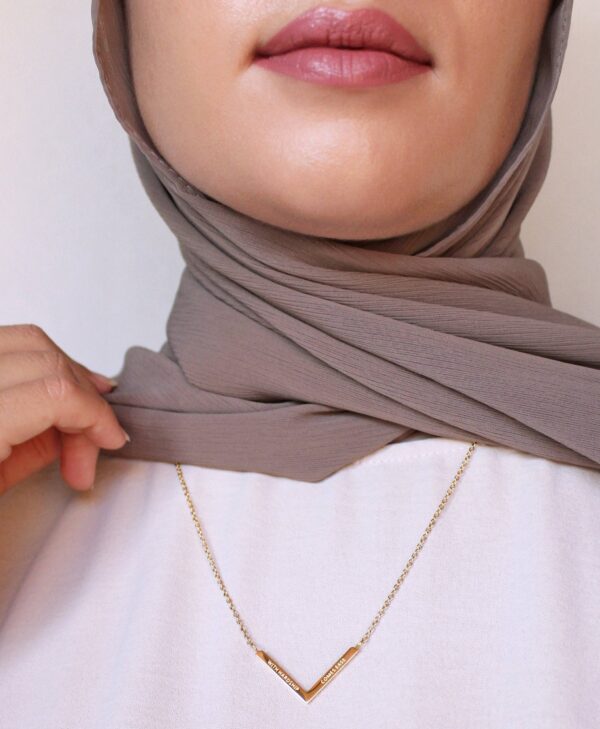 Faith "With Hardship Comes Ease" Islamic Pendant - Image 3